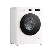 LG 9 кг, макс. 1400 оборота/мин., Перална машина с пара, WiFi , Изглед от лява страна, F4X1009NWB, thumbnail 8