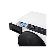 LG 11 кг, макс. 1400 оборота/мин., Перална машина с пара, TurboWash™360, AI DD™ и WiFi , Преден изглед отгоре, F4X5011THB, thumbnail 5