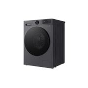 LG 11 кг, макс. 1400 оборота/мин., Перална машина с пара, TurboWash™360, AI DD™ и WiFi , Изглед от лява страна, F4X5011TBB, thumbnail 10