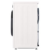 LG 7 кг, макс. 1200 оборота/мин., Перална машина с пара, Slim дизайн, Изглед от лява страна, F2X10S7NWK, thumbnail 12