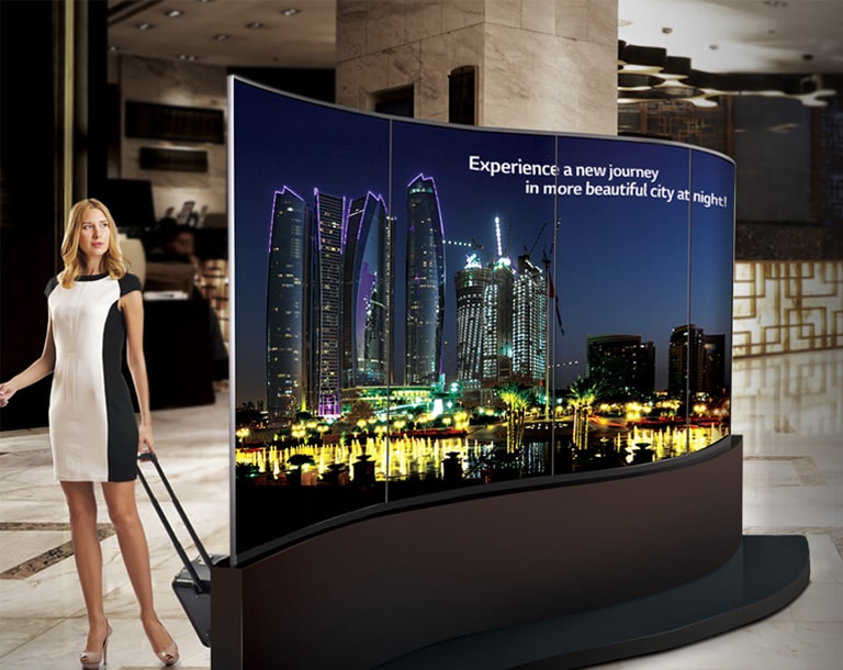 OLED дисплеи за цифрова реклама