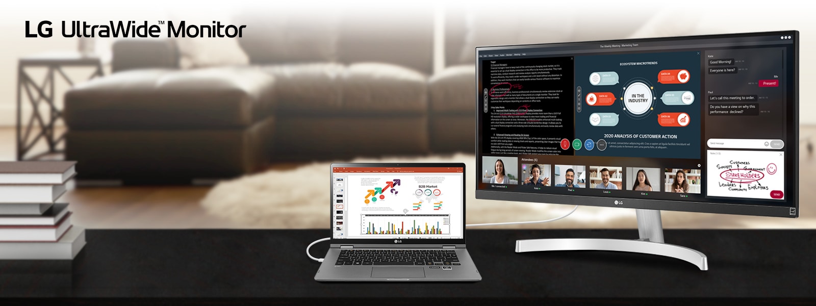 UltraWide Монитори| LG България
