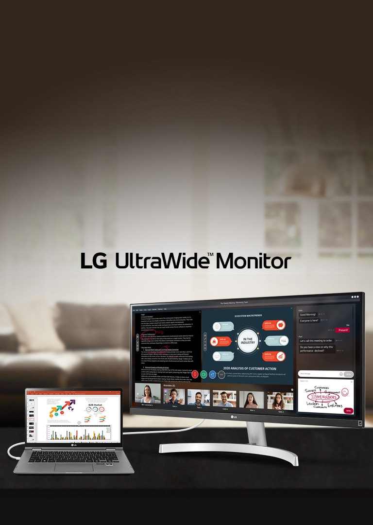UltraWide Монитори| LG България