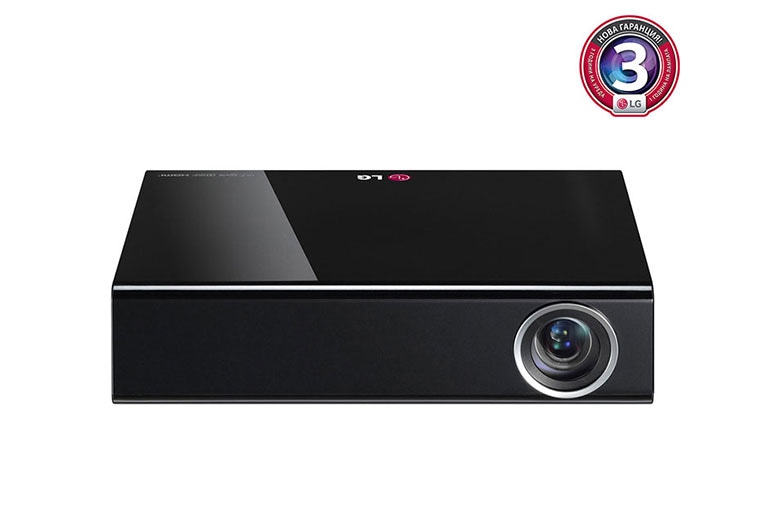 LG PA1000 проектор с SCREEN SHARE, до 100 инча, с дълготраен LED светлинен източник, PA1000, thumbnail 1