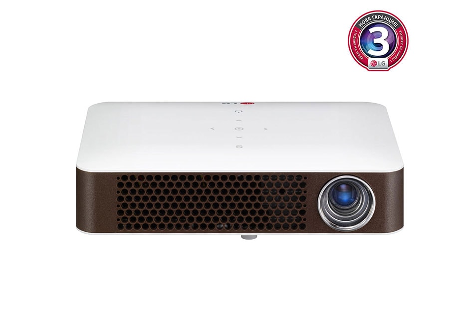 LG PW700 проектор с SCREEN SHARE, до 100 инча, с дълготраен LED светлинен източник, PW700
