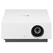 LG HU810P 4K UHD лазерен проектор CineBeam за интелигентно домашно кино, изглед отпред, HU810PW, thumbnail 1