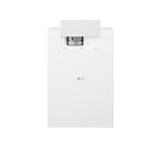 LG 4K UHD хибриден проектор за домашно кино LG CineBeam HU710P, Изглед отгоре на отворено Фокусно покритие, HU710PW, thumbnail 11