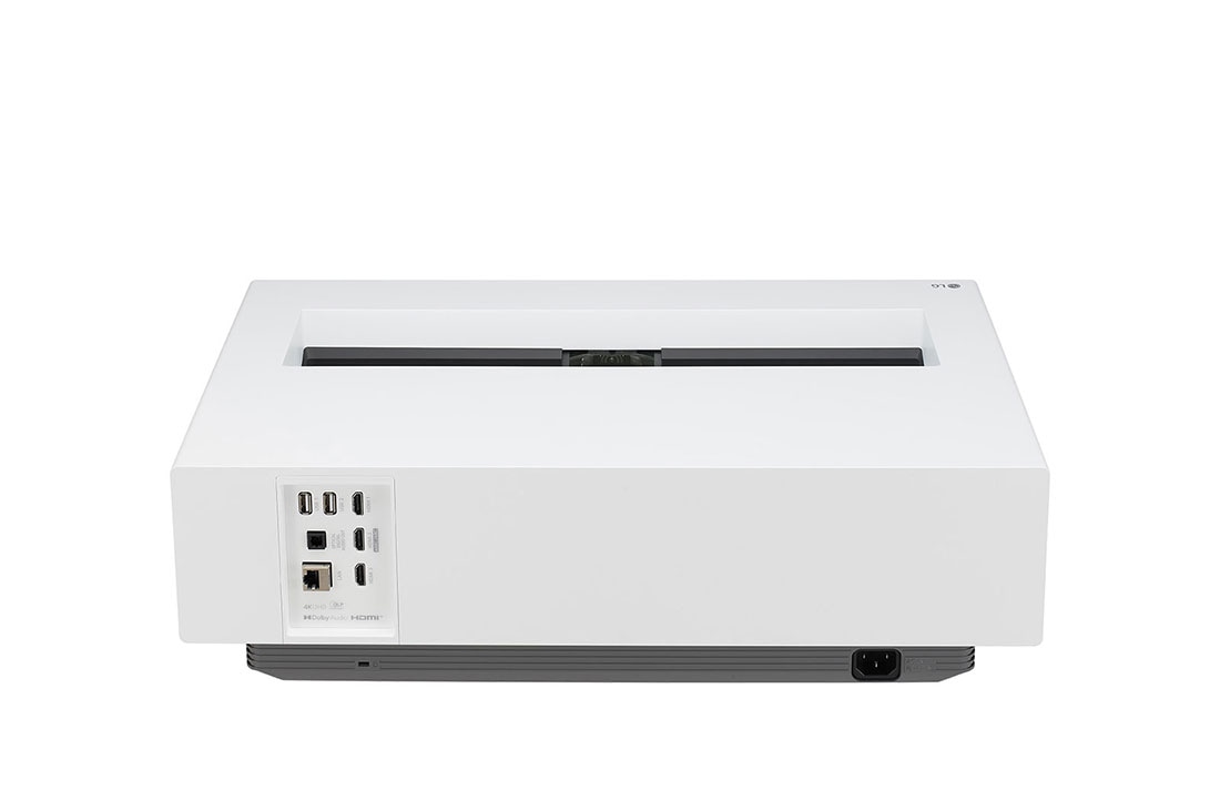 LG CineBeam HU715QW 4K UHD лазерен UST проектор, Изглед отзад, HU715QW, thumbnail 2