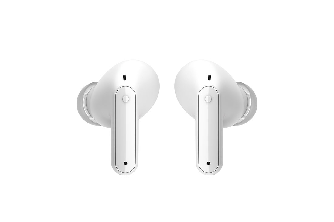 LG TONE Free FP5W, Изглед от задната страна на краищата на две слушалки, поставени една срещу друга, TONE-FP5W, thumbnail 4