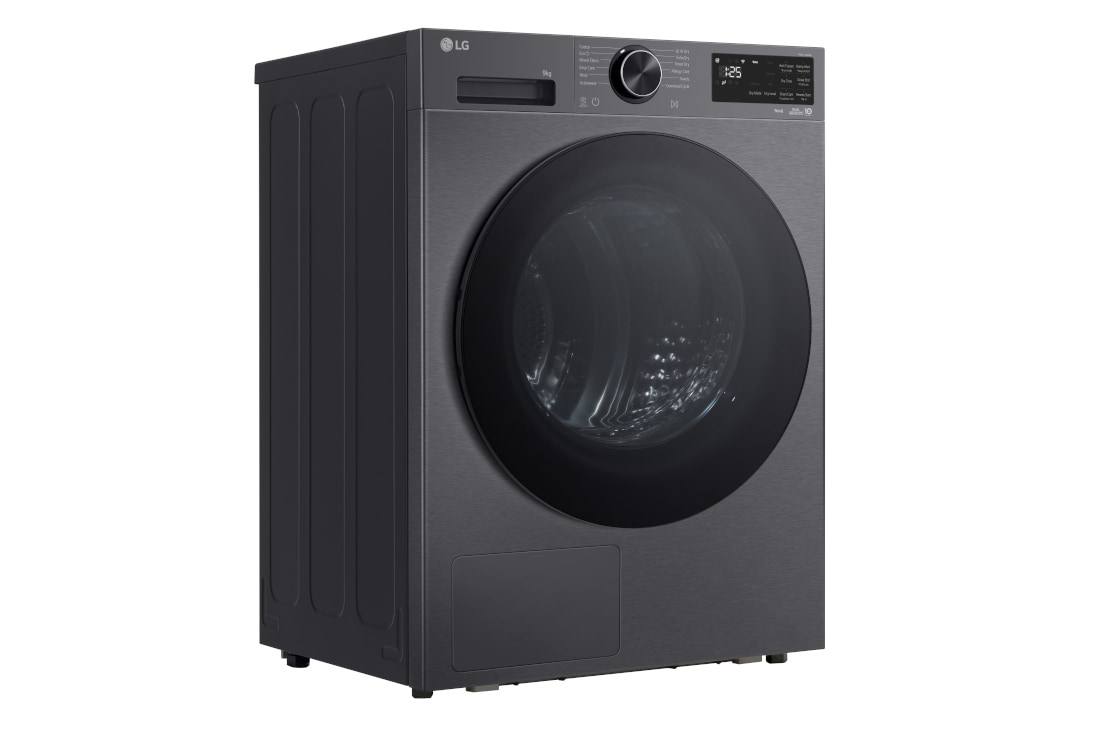 LG 9 кг, Eco Hybrid™ Сушилня с DUAL Inverter HeatPump, Автоматично почистване на кондензатора и ThinQ™ WiFi	, Капацитет 9 кг, LG сушилня - RHX5009TBB, RHX5009TBB, thumbnail 7