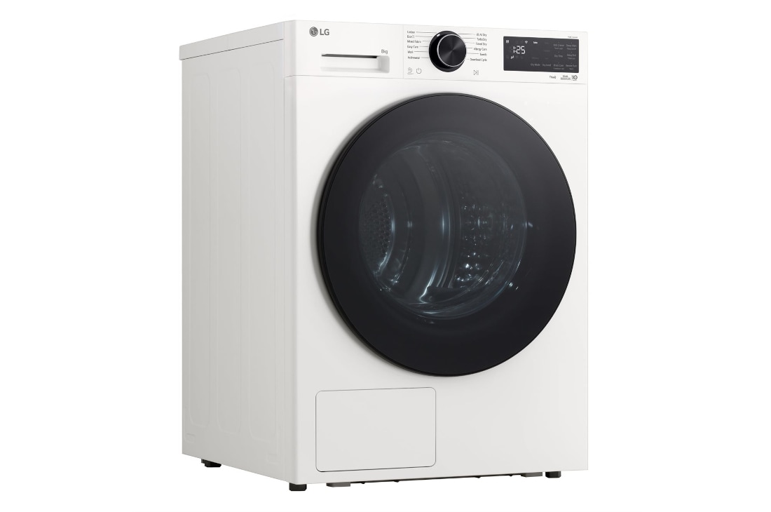 LG 8 кг, Eco Hybrid™ Сушилня с DUAL Inverter HeatPump, Автоматично почистване на кондензатора и ThinQ™ WiFi, Сушилня с DUAL Inverter HeatPump - RHX5008TWB, RHX5008TWB, thumbnail 8
