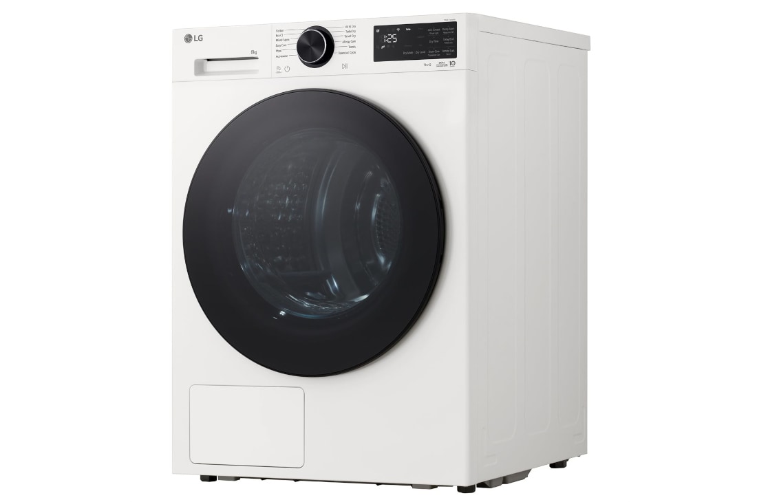 LG 8 кг, Eco Hybrid™ Сушилня с DUAL Inverter HeatPump, Автоматично почистване на кондензатора и ThinQ™ WiFi, Сушилня с DUAL Inverter HeatPump - RHX5008TWB, RHX5008TWB, thumbnail 10