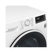 LG 8 кг, Eco Hybrid™ Сушилня с DUAL Inverter HeatPump , Автоматично почистване на кондензатора и ThinQ™ WiFi, RC80U2AV4Q, thumbnail 7