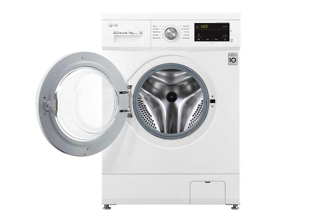 LG 8/5 кг, макс. 1400 оборота/мин, Пералня със сушилня, F4J3TM5WE, F4J3TM5WE, thumbnail 2