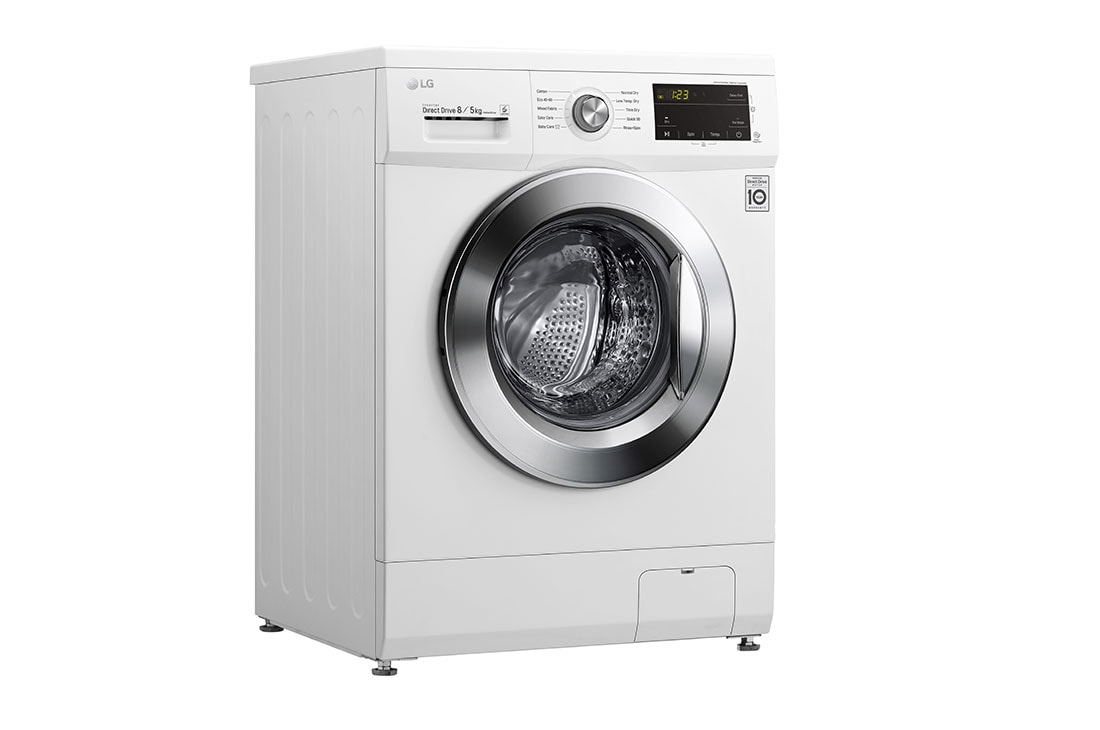 LG 8/5 кг, макс. 1400 оборота/мин, Пералня със сушилня, F4J3TM5WE, F4J3TM5WE, thumbnail 3