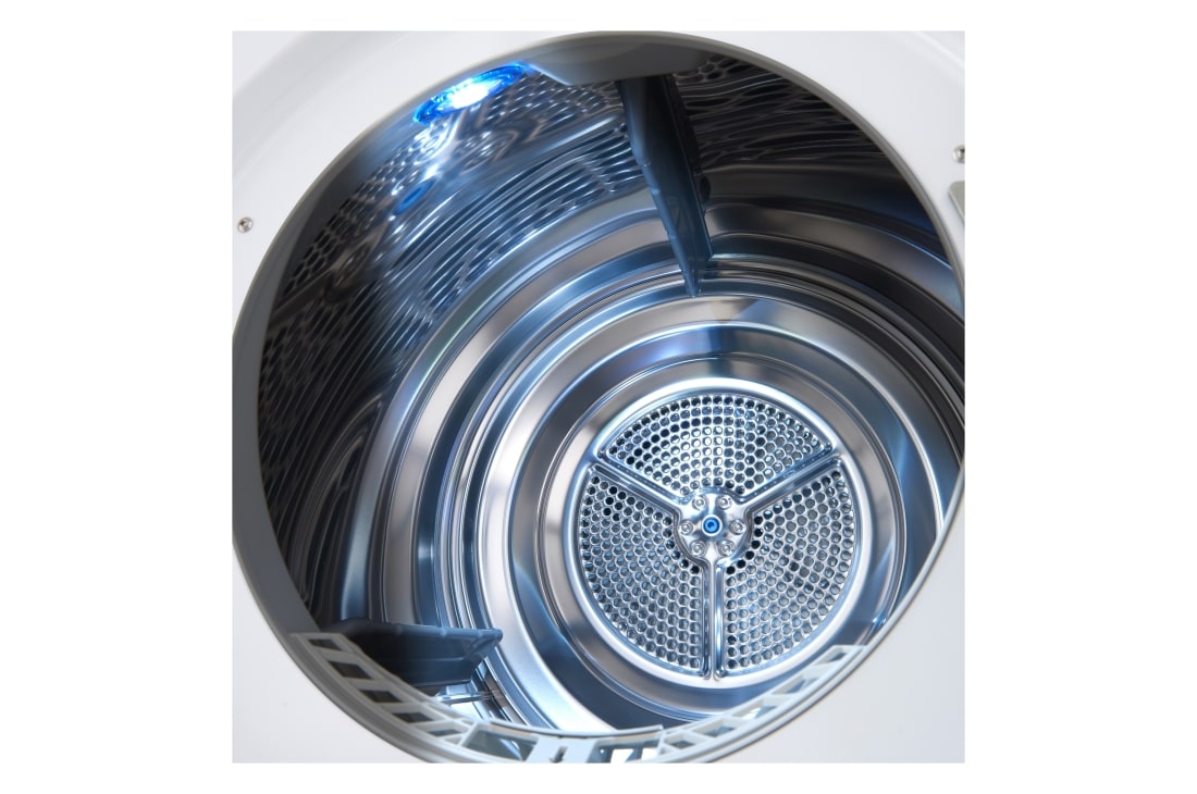 LG 10 кг, Eco Hybrid™ Сушилня с DUAL Inverter HeatPump, Автоматично почистване на кондензатора и ThinQ™ WiFi, RH10V9AV4W, thumbnail 6