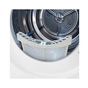 LG 8 кг, Eco Hybrid™ Сушилня с DUAL Inverter HeatPump, Автоматично почистване на кондензатора и ThinQ™ WiFi, RH80V9AV3N, RH80V9AV3N, thumbnail 5