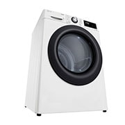 LG 8 кг, Eco Hybrid™ Сушилня с DUAL Inverter HeatPump, Автоматично почистване на кондензатора и ThinQ™ WiFi, Перспективен изглед от ляво, RH80V3AVBN, thumbnail 12