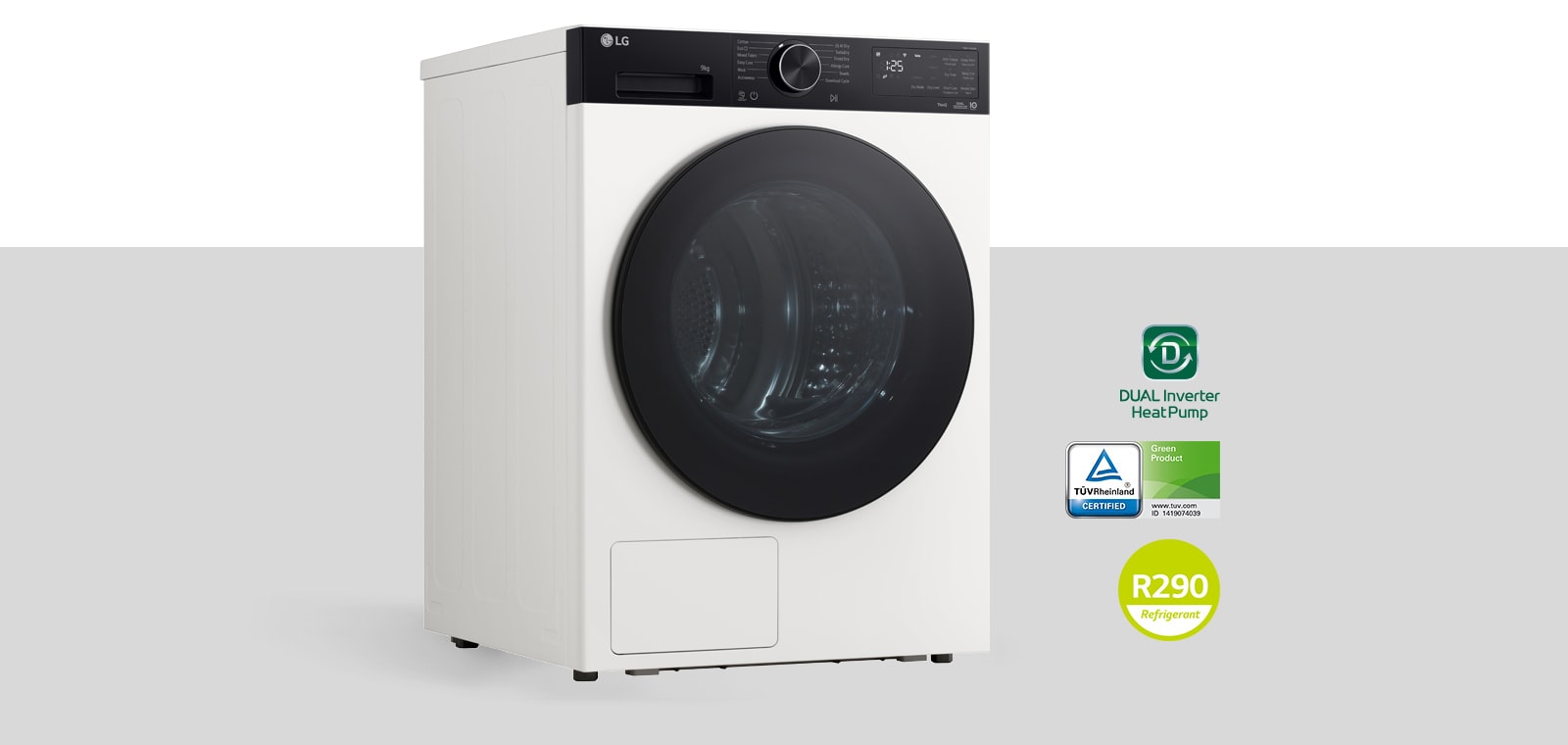 Сушилня с DUAL Inverter Heat Pump™ технология