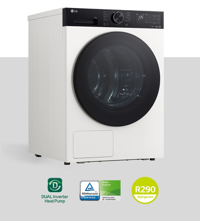 Сушилня с DUAL Inverter Heat Pump™ технология