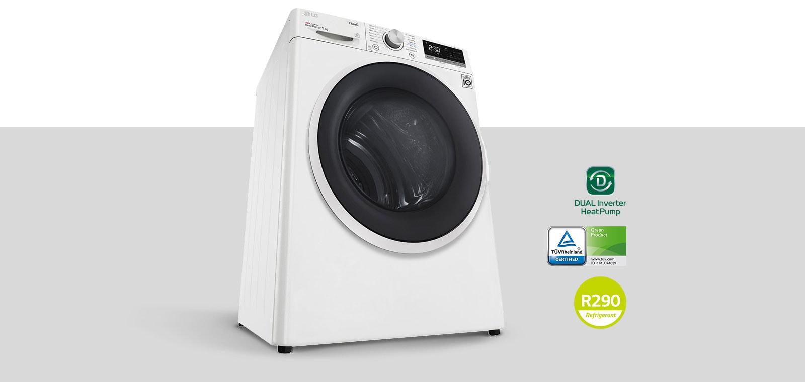 Сушилня с DUAL Inverter Heat Pump™ технология