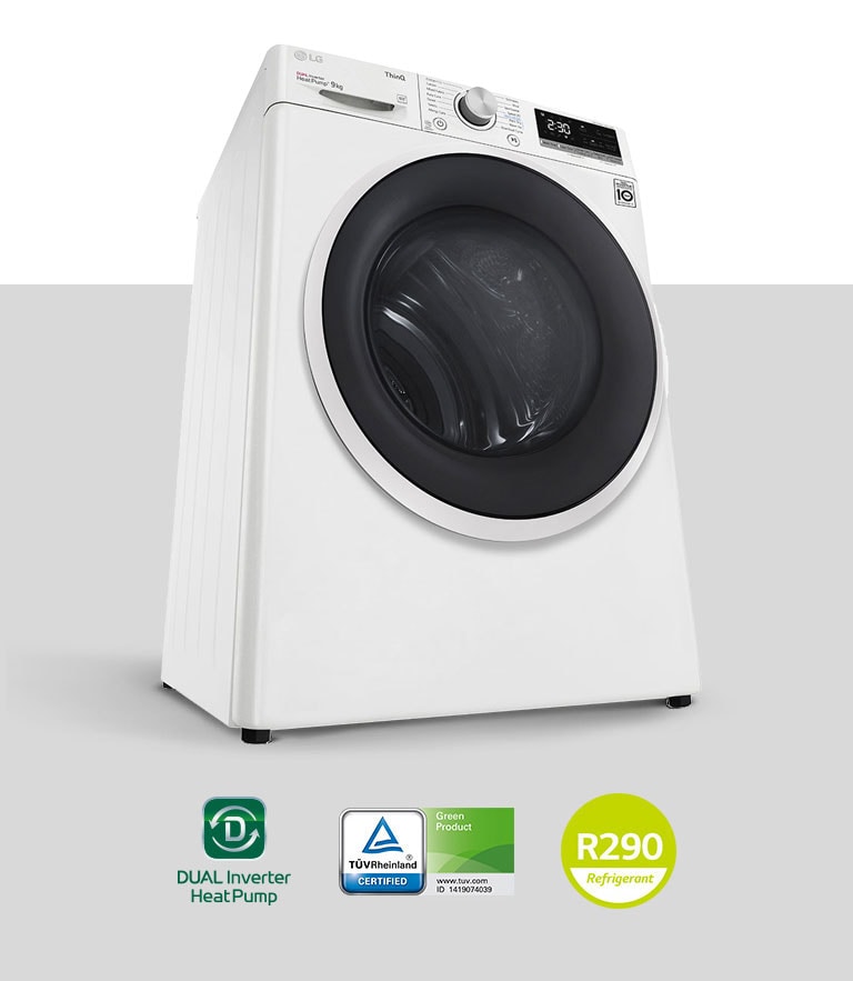 Сушилня с DUAL Inverter Heat Pump™ технология