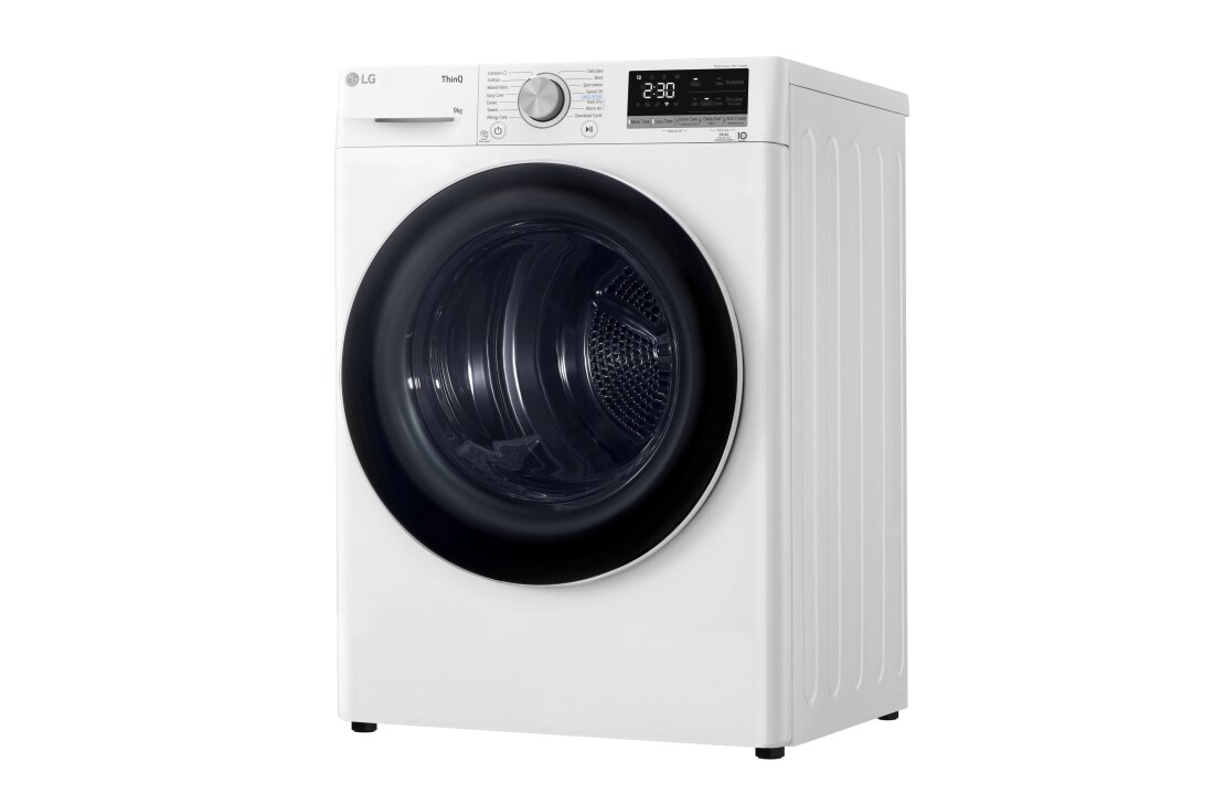 LG 9 кг, Eco Hybrid™ Сушилня с DUAL Inverter HeatPump, Автоматично почистване на кондензатора и ThinQ™ WiFi, Сушилня с DUAL Inverter HeatPump - RH90V9AV4N, RH90V9AV4N, thumbnail 11