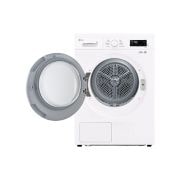 LG 8 кг, Сушилня с ThinQ™ WiFi, Отворена предна врата без изглед към&nbsp;храната, RHX1008NWH, thumbnail 2
