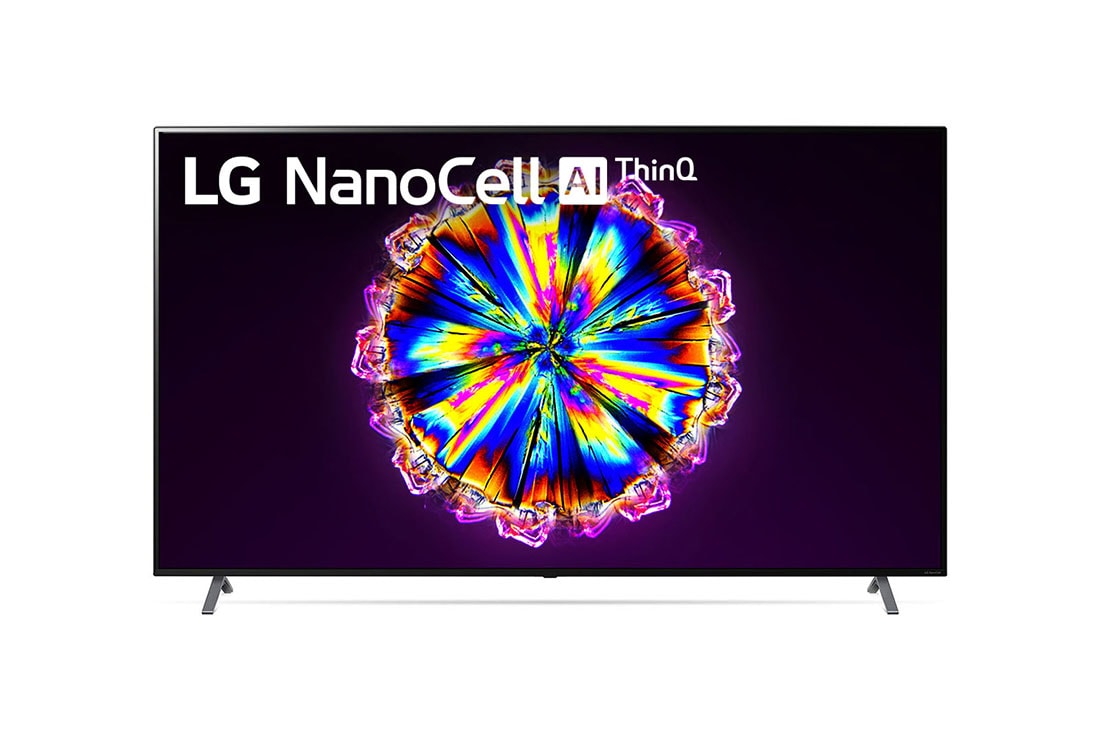 LG 4K NanoCell TV, изглед отпред със запълваща снимка, 86NANO903NA, thumbnail 5