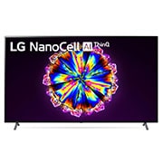 LG 4K NanoCell TV, изглед отпред със запълваща снимка, 86NANO903NA, thumbnail 1