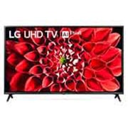 LG UN71 65-инчов 4K смарт UHD TV, изглед отпред със запълваща снимка, 65UN71003LB, thumbnail 1