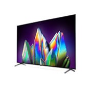 LG 8K NanoCell TV, изглед отстрани под ъгъл 30 градуса, 75NANO993NA, thumbnail 3