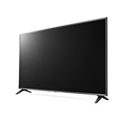 LG 75'' (191 cm) 4K HDR Smart UHD TV, изглед отстрани под ъгъл 30 градуса със запълващо изображение, 75UP75003LC, thumbnail 3