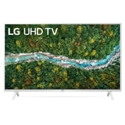 LG 43'' (108 cm) 4K HDR Smart UHD TV, изглед отпред със запълваща снимка, 43UP76903LE, thumbnail 1