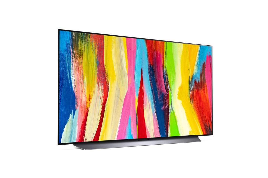 LG Смарт телевизор LG OLED evo C2 48 инча 4K, Изглед на огромния екран, OLED48C21LA, thumbnail 6