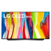 LG Смарт телевизор LG OLED evo C2 48 инча 4K, Изглед отпред , OLED48C21LA, thumbnail 1