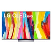 LG Смарт телевизор LG OLED evo C2 55 инча 4K, Изглед отпред , OLED55C21LA, thumbnail 1