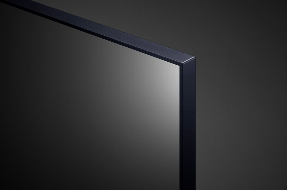 LG 43'' (108 cm) 4K HDR Smart UHD TV, изглед в близък план на панела, 43UQ90003LA, thumbnail 7
