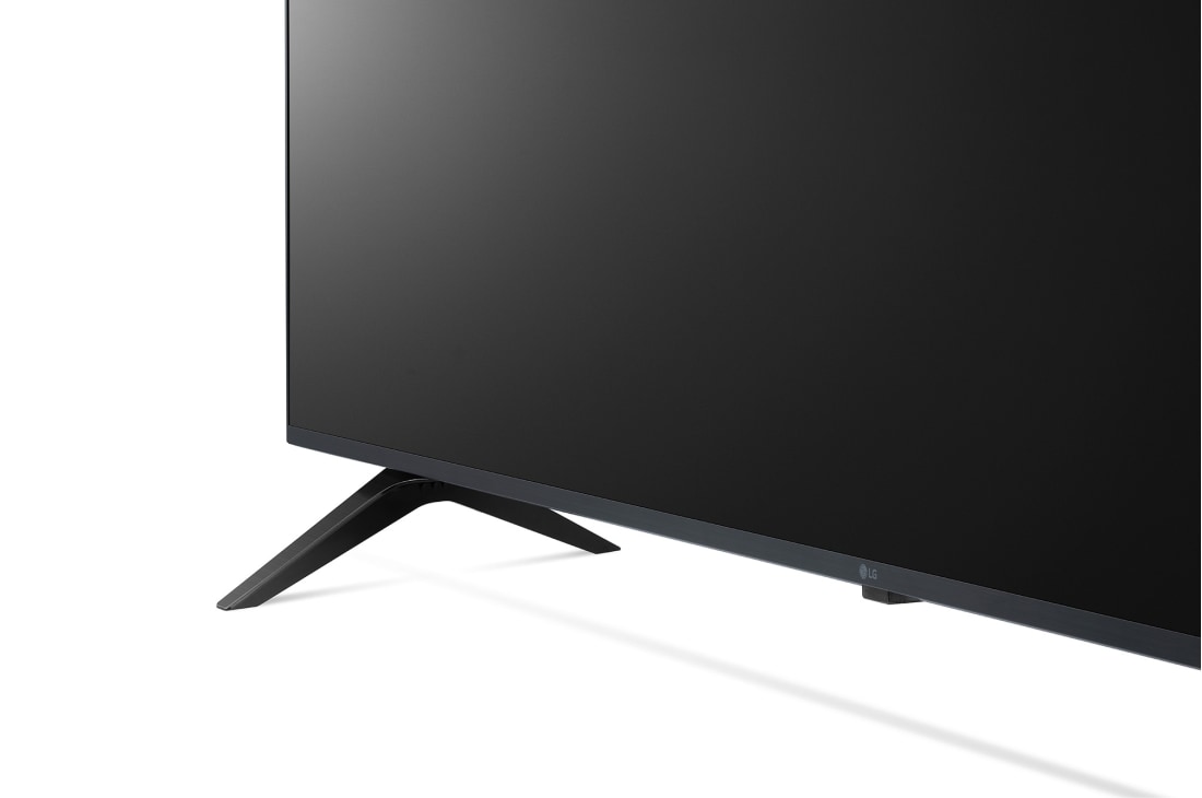 LG 43'' (108 cm) 4K HDR Smart UHD TV, изглед на стойката в близък план, 43UQ80003LB, thumbnail 5