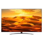 LG 65'' (164 cm) 4K HDR Smart QNED MiniLED TV, изглед отпред с изображение, 65QNED913QA, thumbnail 2