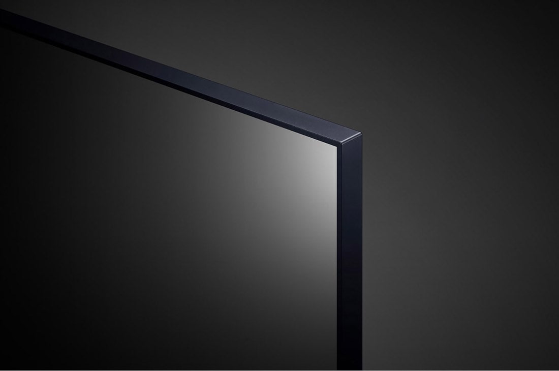 LG UHD 43'' UQ8100 4K TV, изглед в близък план на панела, 43UQ81003LB, thumbnail 7
