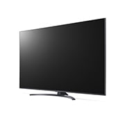 LG 55'' (139 cm) 4K HDR Smart UHD TV, изглед отстрани под ъгъл 30 градуса, 55UQ81003LB, thumbnail 3