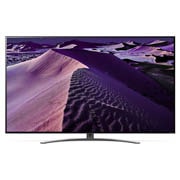 LG QNED 55'' QNED86 MiniLED 4K TV, изглед отпред с изображение, 55QNED863QA, thumbnail 2