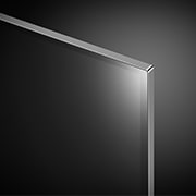 LG Смарт телевизор LG OLED evo C2 77 инча 4K, Изглед отблизо на ултра тънкия горен ръб , OLED77C22LB, thumbnail 10