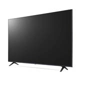 LG  LG UHD UR80 55-инчов 4K смарт телевизор от 2023 г., изглед отстрани под ъгъл 30 градуса, 55UR80003LJ, thumbnail 3