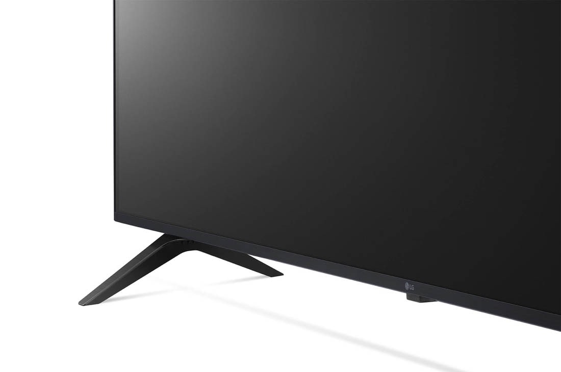 LG  LG UHD UR80 50-инчов 4K смарт телевизор от 2023 г., изглед на стойката в близък план, 50UR80003LJ, thumbnail 5