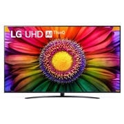 LG UHD UR81 75-инчов 4K смарт телевизор от 2023 г., Изглед отпред на LG UHD TV, 75UR81003LJ, thumbnail 1