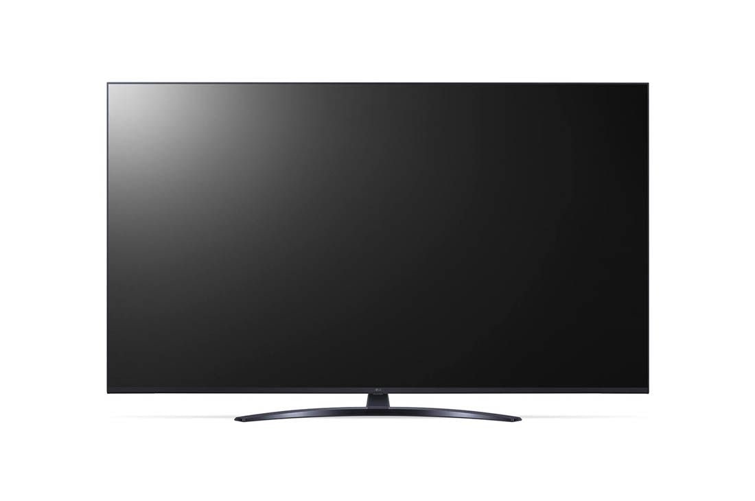 LG UHD UR81 65-инчов 4K смарт телевизор от 2023 г., изглед отпред без запълване, 65UR81003LJ, thumbnail 2