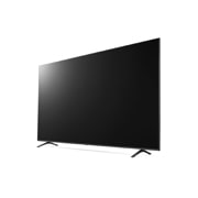 LG  LG UHD UR78 86-инчов 4K смарт телевизор от 2023 г., изглед отстрани под ъгъл 30 градуса, 86UR78003LB, thumbnail 3