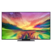 LG QNED 81 55-инчов 4K смарт телевизор от 2023 година, изглед отпред с изображение, 55QNED813RE, thumbnail 2